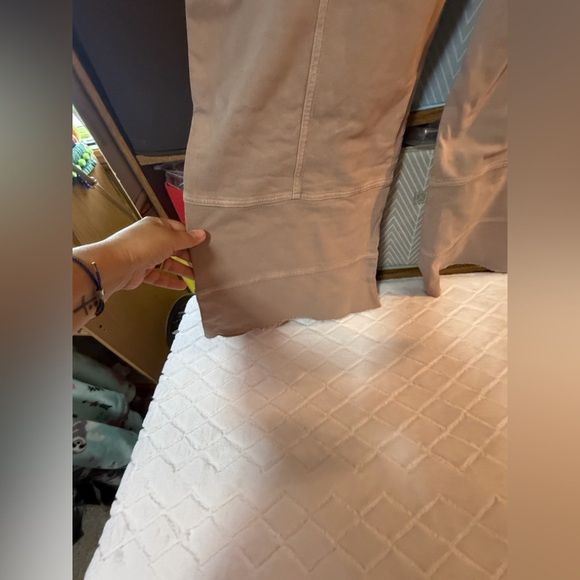 Easel Women's Wide Leg Tan Pants - Picture 5 of 15